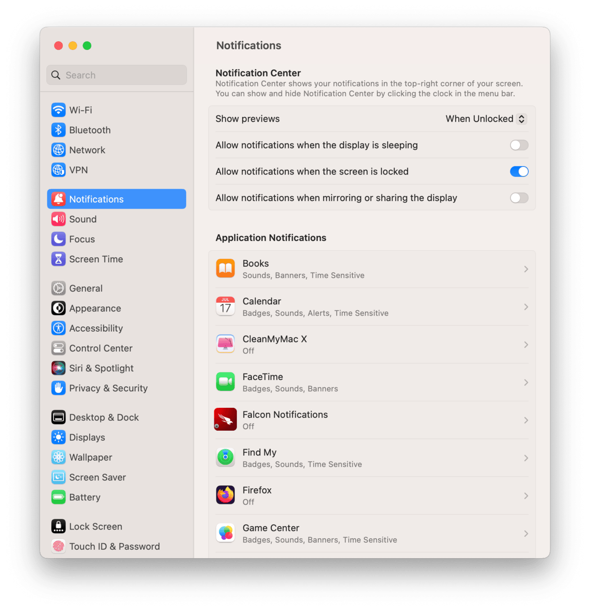 How To Manage CleanMyMac X Computer Notifications 
